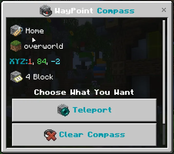 Way Point Form