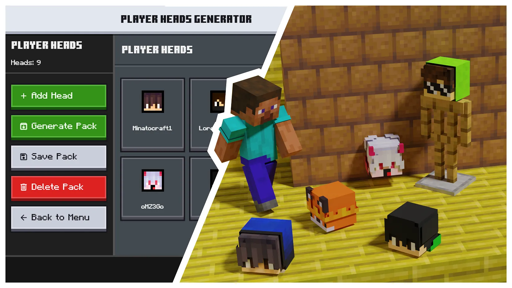 Player Heads Generator